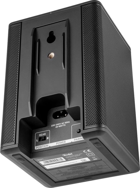 Teufel CINEBAR ULTIMA Surround 4.0-Set - Soundbar met 6 high performance drivers - Rearspeakers - Line in & optische digitale ingang - zwart van Teufel — afbeelding 3