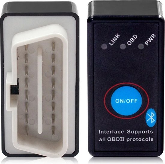 Adaptateur OBD2 Bluetooth ELM327 V1.5, scanner Android iOS pour voitures /  HaverCo | bol
