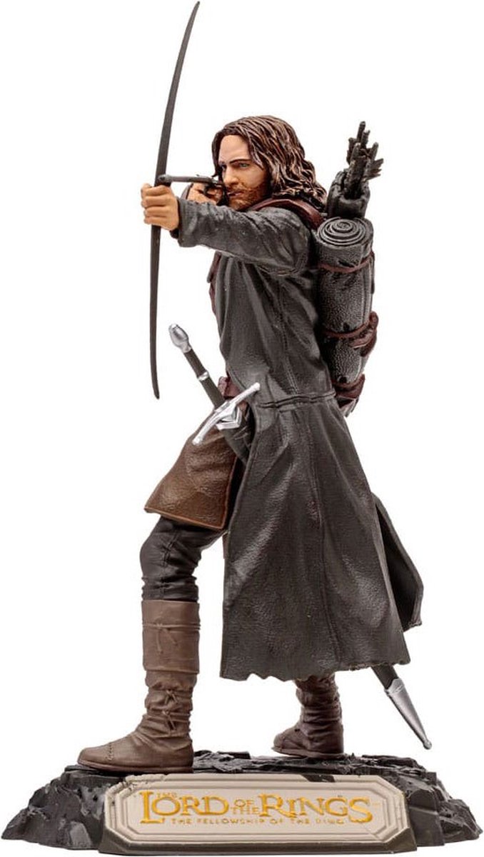 Mcfarlane Toys Lord Of The Rings Movie Maniacs Action Aragorn 15 Cm Figuur - mcfarlane toys