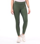 Quur Legging d'équitation Qgrees Full Grip Vert - 40