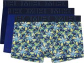 Hom Korte short - 3 Pack t036 Blue - maat XL (XL) - Heren Volwassenen - Katoen/elastaan- 402525-t036-XL