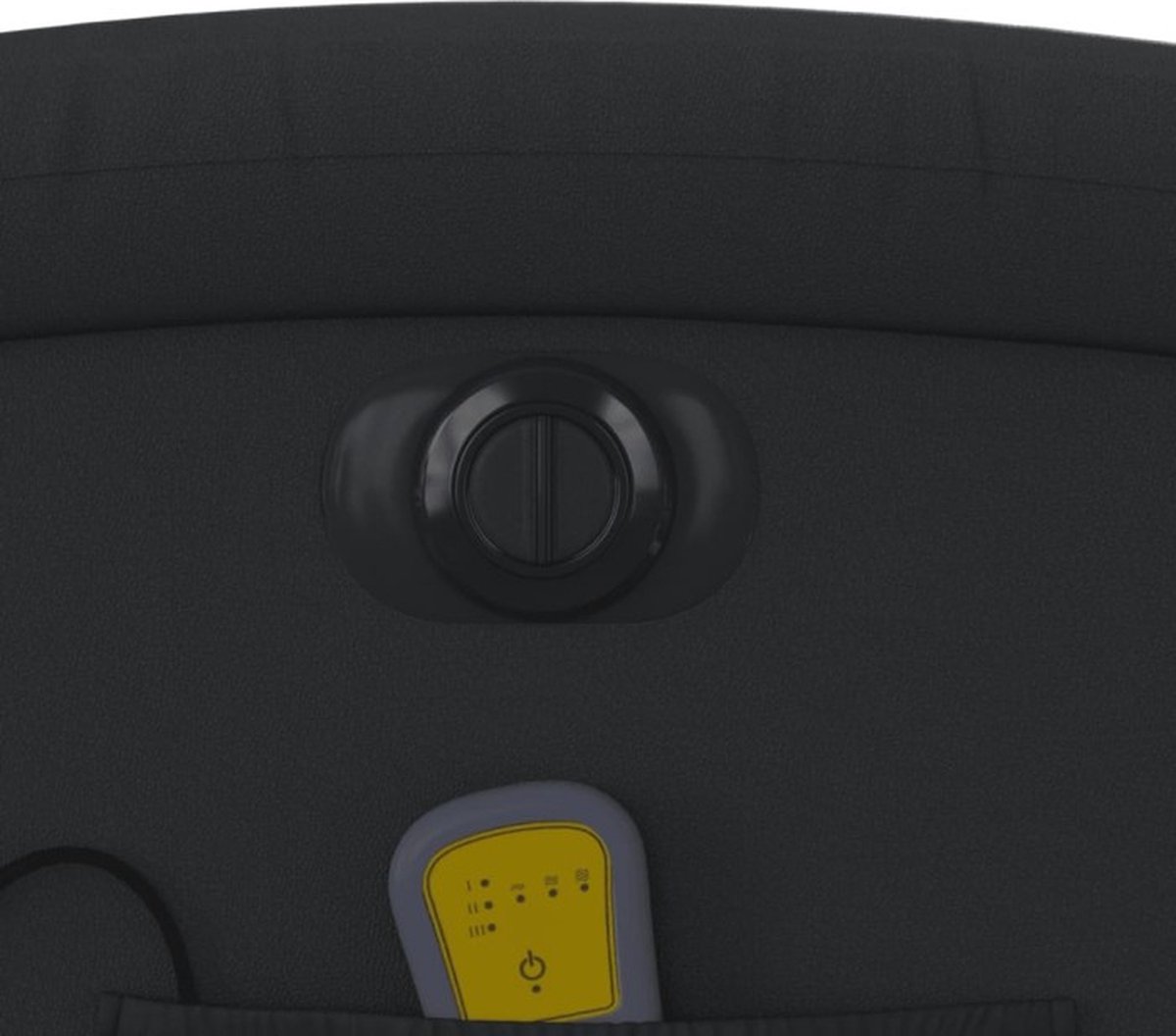 Haba Trading Massagestoel Verstelbaar Elektrisch Echt Leer - afbeelding 3