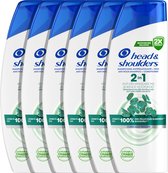 Head & Shoulders Jeukende Hoofdhuid 2-in-1- Anti-Roos Shampoo - Voordeelverpakking 6 x 300 ml