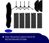 Replacements® Onderdelen set geschikt voor Rowenta X-Plorer 95 series - 12-delig