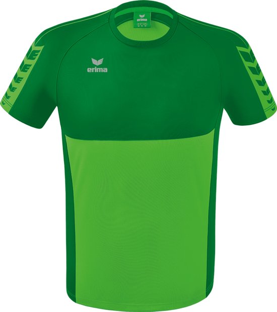 ERIMA Six Wings T-Shirt Green-Smaragd Maat XXXL