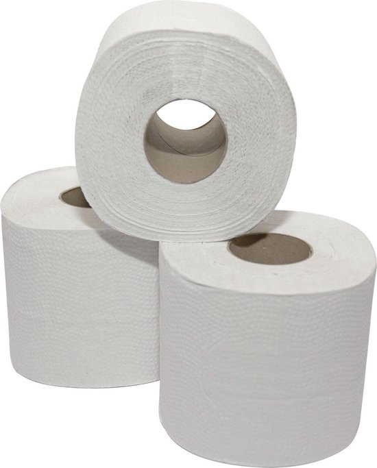 Mus eb Helemaal droog Toiletpapier Naturel 2-laags Recycled 400 VEL | bol.com