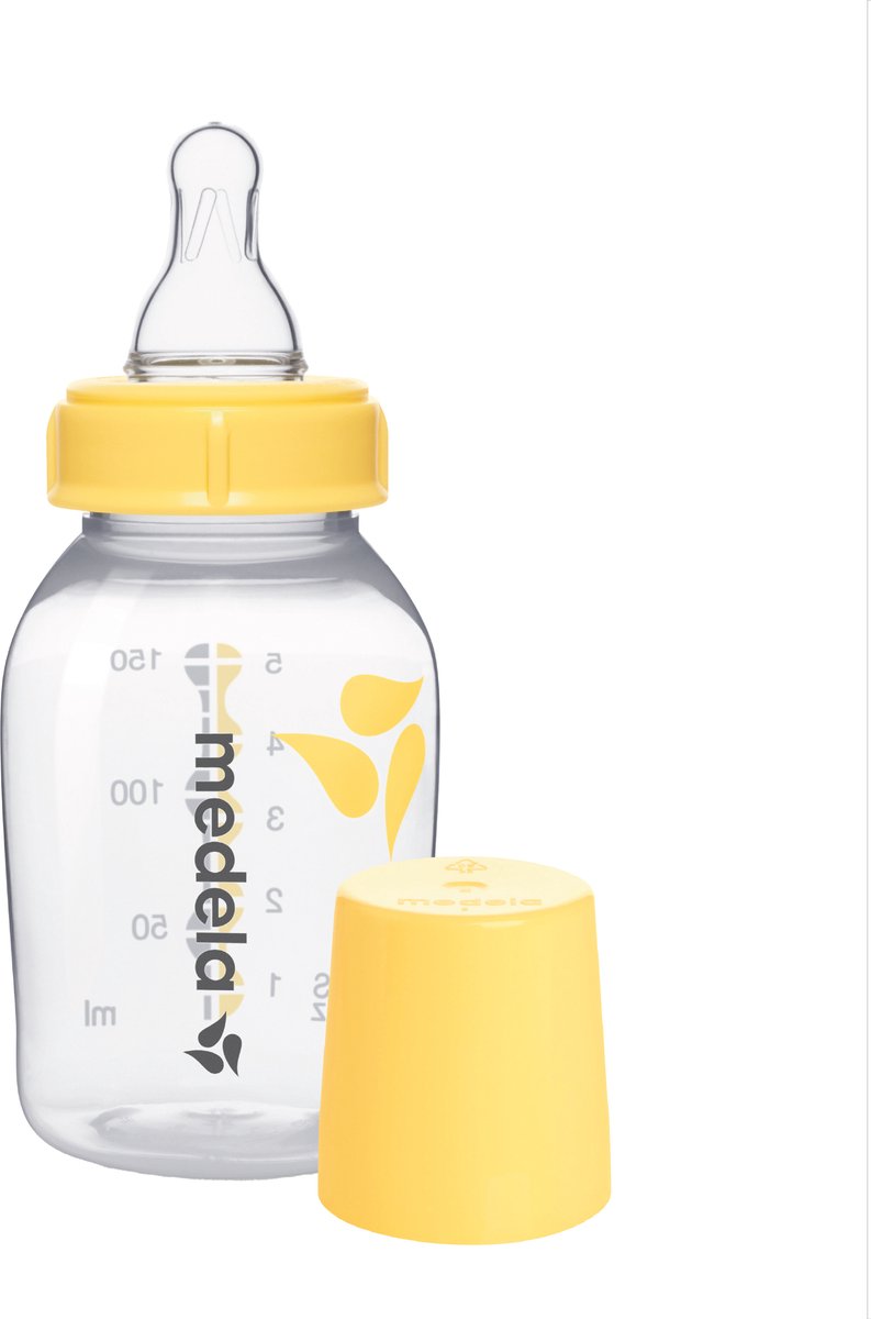 Medela Moedermelkfles met Slow Flow Speen Medela fles - 150 ml - Speen maat S