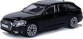 Bburago modèle réduit de voiture/voiture jouet Audi A6 Avant - noir - échelle 1:43/11 x 4 x 3 cm