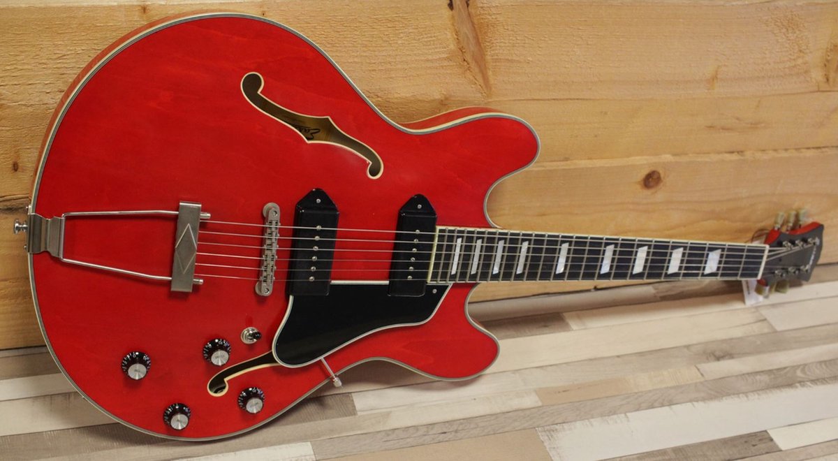 Eastman T64/TV-T Red - Elektrische gitaar - rood