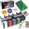 Ruhhy XL Complete Pokerset 200 Chips - Casino-ervaring Thuis