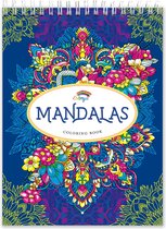 Colorya Kleurboek voor Volwassenen - A4 - Anti Stress, Zen Kleurplaten Mandala's - Kleurboek - Bezieling voor Volwassenen