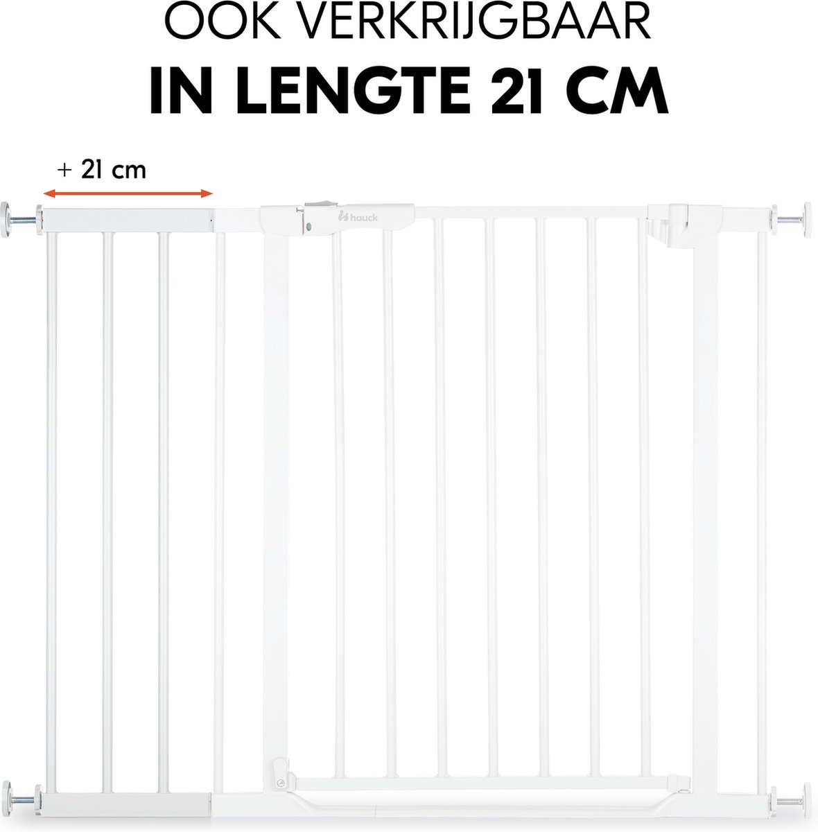 Hauck Safety Gate verlengstuk traphekje - 9 cm - Wit – foto 6