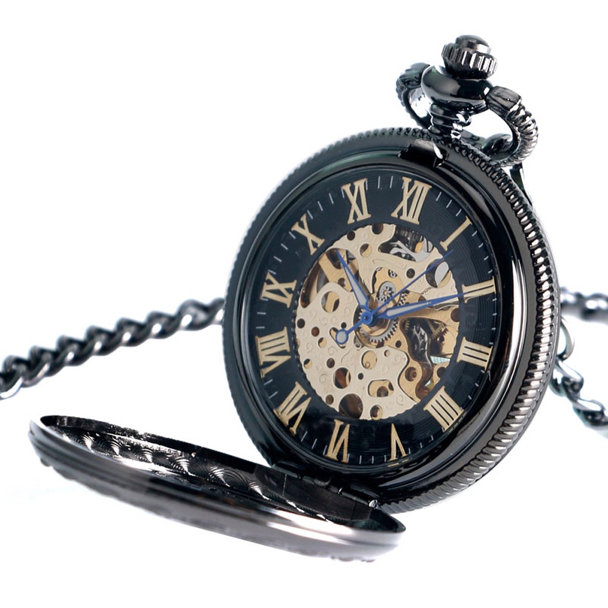 GWS Zakhorloge Mechanisch Vintage - Met ketting - Mechanisch Zakhorloge met handmatige opwinding