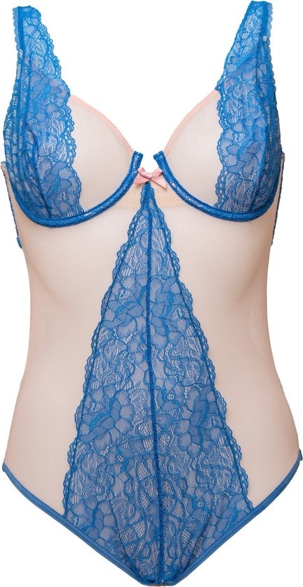 Lacely - Aria Lingerie Body | Luxe Design | Naadloze Stijl | Tijdloos Blauw