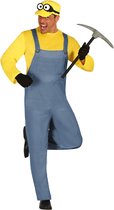 Guirca - Costume des Minions - Mineur - Homme - Blauw, Jaune - Taille 46-48 - Déguisements - Déguisements