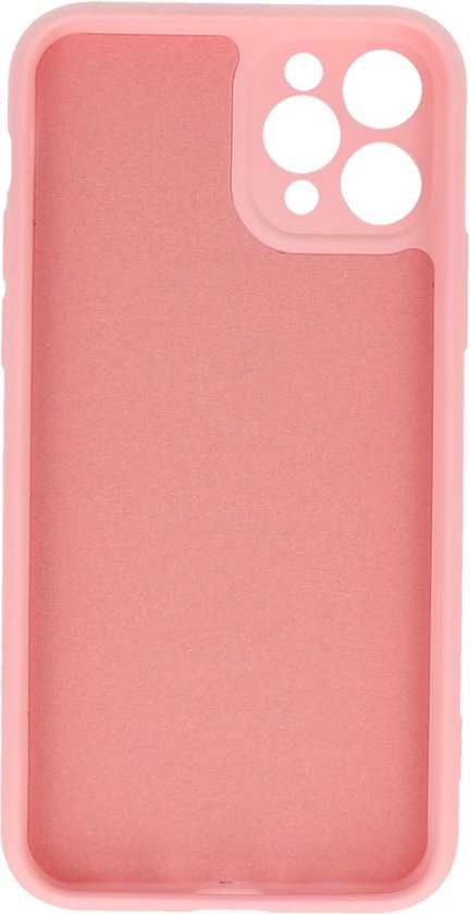 Fashion Backcover Telefoonhoesje - Color Hoesje - Geschikt voor iPhone 11 Pro - Roze