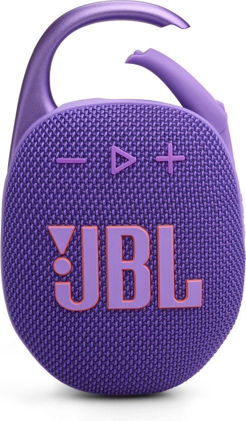 JBL Clip 5 - Draagbare Bluetooth Mini Speaker - Paars