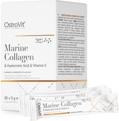 Collageen - OstroVit Marine Collageen + Hyaluronzuur + Vitamine C 5 gx 30 DOOS mango met ananas -