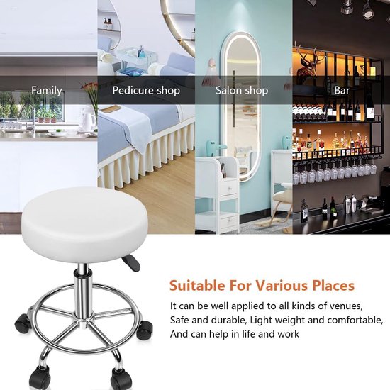 Work Stool Rocker Draaibare Kruk - Rolling stool Rocking chair Work stool with adjustable ...