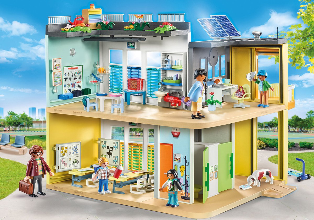 PLAYMOBIL City Life Grote school - 71327 — afbeelding 9
