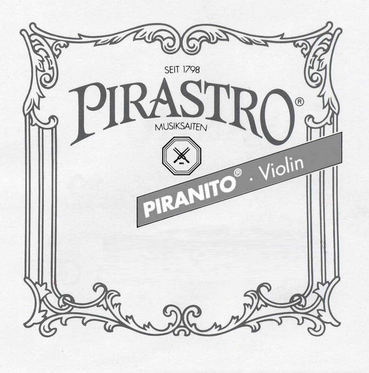 Pirastro P615780 violin string A-2 1/16+1/32, medium, steel core, chrome steel