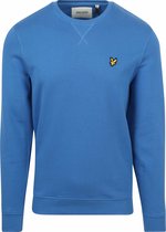 Lyle and Scott - Sweater Mid Blauw - Heren - Maat L - Regular-fit