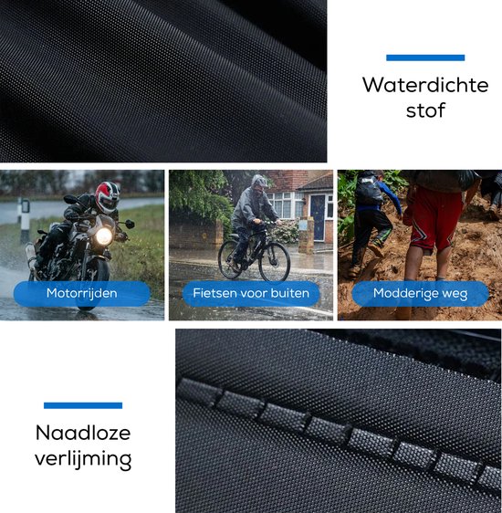 Overschoenen Waterdicht - Regenschoenen Fiets - Schoenhoesjes - Zwart - Maat 43-45 — afbeelding 3