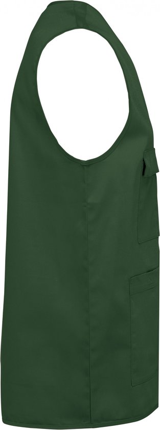 Gilet Unisex L WK. Designed To Work Mouwloos Forest Green 65% Polyester, 35% Katoen