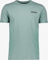 Unsigned heren T-shirt groen - Maat XXL