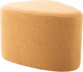 Leitmotiv Pouf Ada Organic Large - Jaune - 60x47x38cm - Scandinave