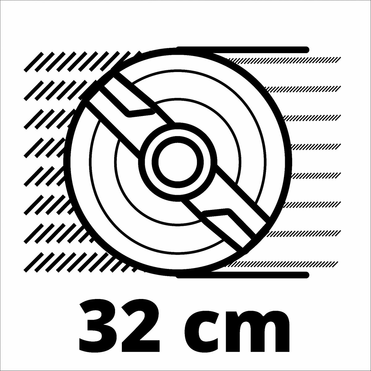 Einhell Elektrische Grasmaaier GC-EM 1000/32 - 1000 W - Maaibreedte: 32 cm - 30 L opvangbak - Aanbevolen gazonoppervlakte: tot 300 m² - Maaihoogte: 30-70 mm – foto 6
