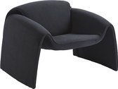 OHNO Furniture Kingston - Moderne Loungestoel - Zwart