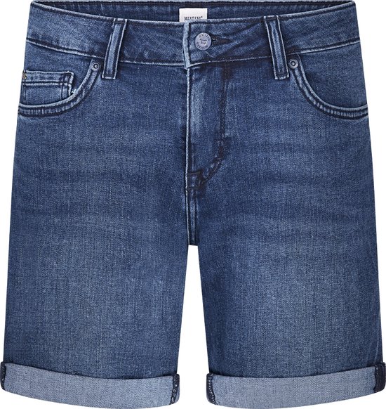 Mustang Bermuda court femme régulier/droit Blauw