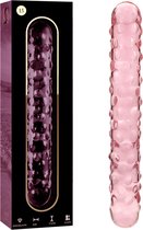 NEBULA SERIES BY IBIZA - MODEL 15 DILDO BOROSILICATE GLASS 18.5 X 3 CM PINK | GLAZEN DILDO | FANTASY DILDO | ANAAL DILDO | SEX TOYS VOOR VROUW | SEX TOYS VOOR MANNEN