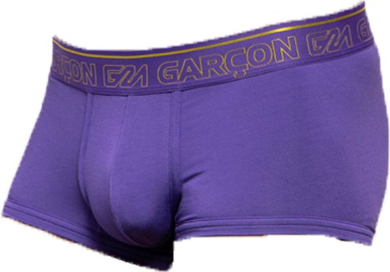 Garçon BAMBOO Trunk Paars - Heren Ondergoed - Boxershort voor Man - Mannen Boxershort