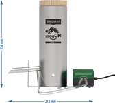 Dragon rookgenerator incl.luchtpomp set voor rookovens rookkasten en BBQ rook generator