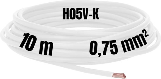 H05V-K 0,75 Mm² PVC Kabel – Litze, Flexibel, Mehrdrähtig – Ab 0,44€/M – NEU