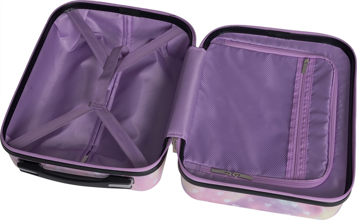Beckmann koffer - kind - Unicorn Princess Purple - 22 liter - BE-7060060 — cadeau in Spellen & Speelgoed - foto 5