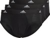 adidas Sportswear Comfort Flex Cotton 3-Stripes Slip - Heren - Zwart- L