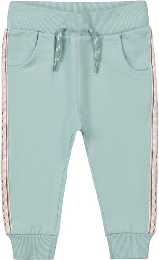 Dirkje-Meisjes Joggingbroek-Aqua