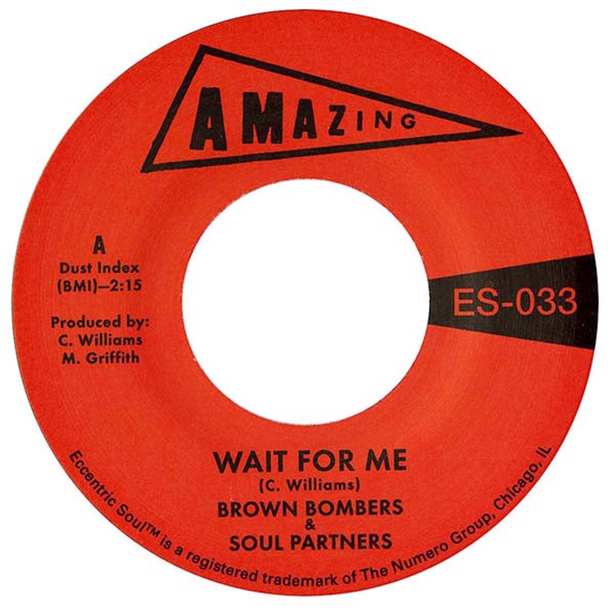 Brown Bombers & Soul Partners - Wait For Me (7" Single)