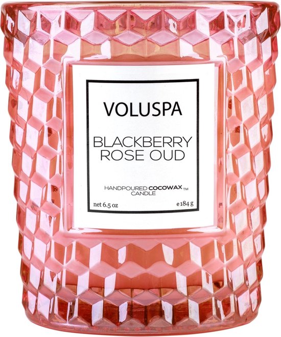 Voluspa Geurkaars Roses Blackberry Rose Oud Classic Candle