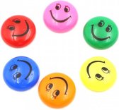 Set van 12 Kleurrijke Magneetjes - Koelkastmagneet - Whiteboard Magneet - Smiley Emoji - Magnet - Magneten - Rond - 3cm