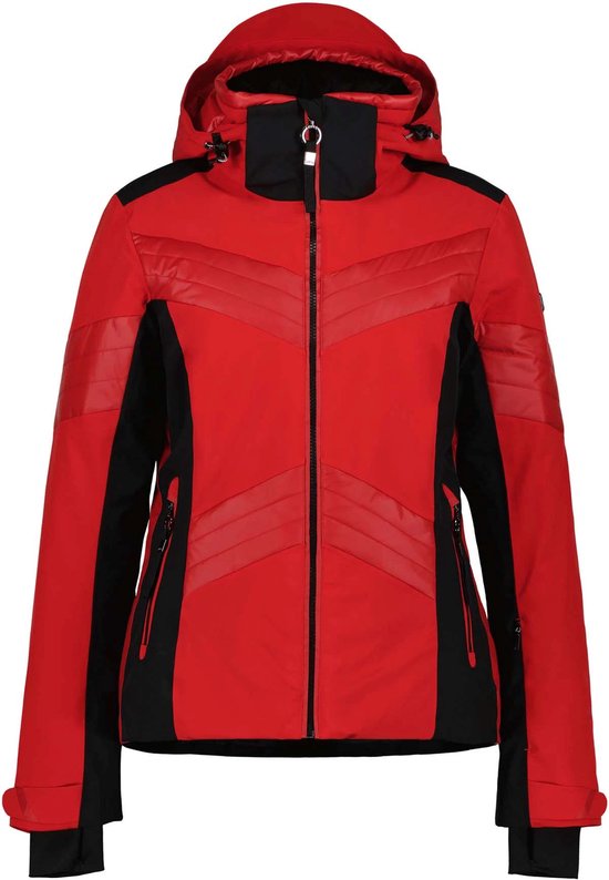 Luhta Karravaara ski jas dames rood dessin bol