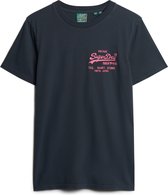 Superdry NEON VL T SHIRT Heren - Grijs - Maat L