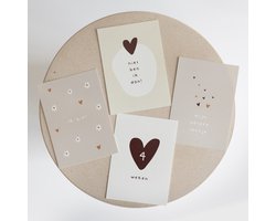 WeLikeToLove - Mijlpaalkaarten baby - Baby cadeau - Kraamcadeau - Jongen - Meisje - Babyshower - Milestone cards - Geboorte - Zwangerschap - 20 stuks