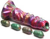XR Brands AH195 - Larva - Silicone Ovipositor Dildo with Eggs