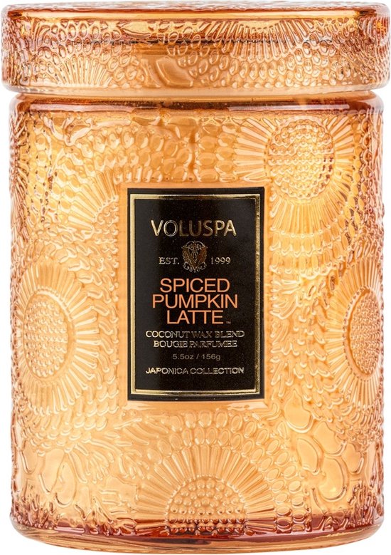 Voluspa Geurkaars Japonica Collection Spiced Pumpkin Latte Small Jar Candle