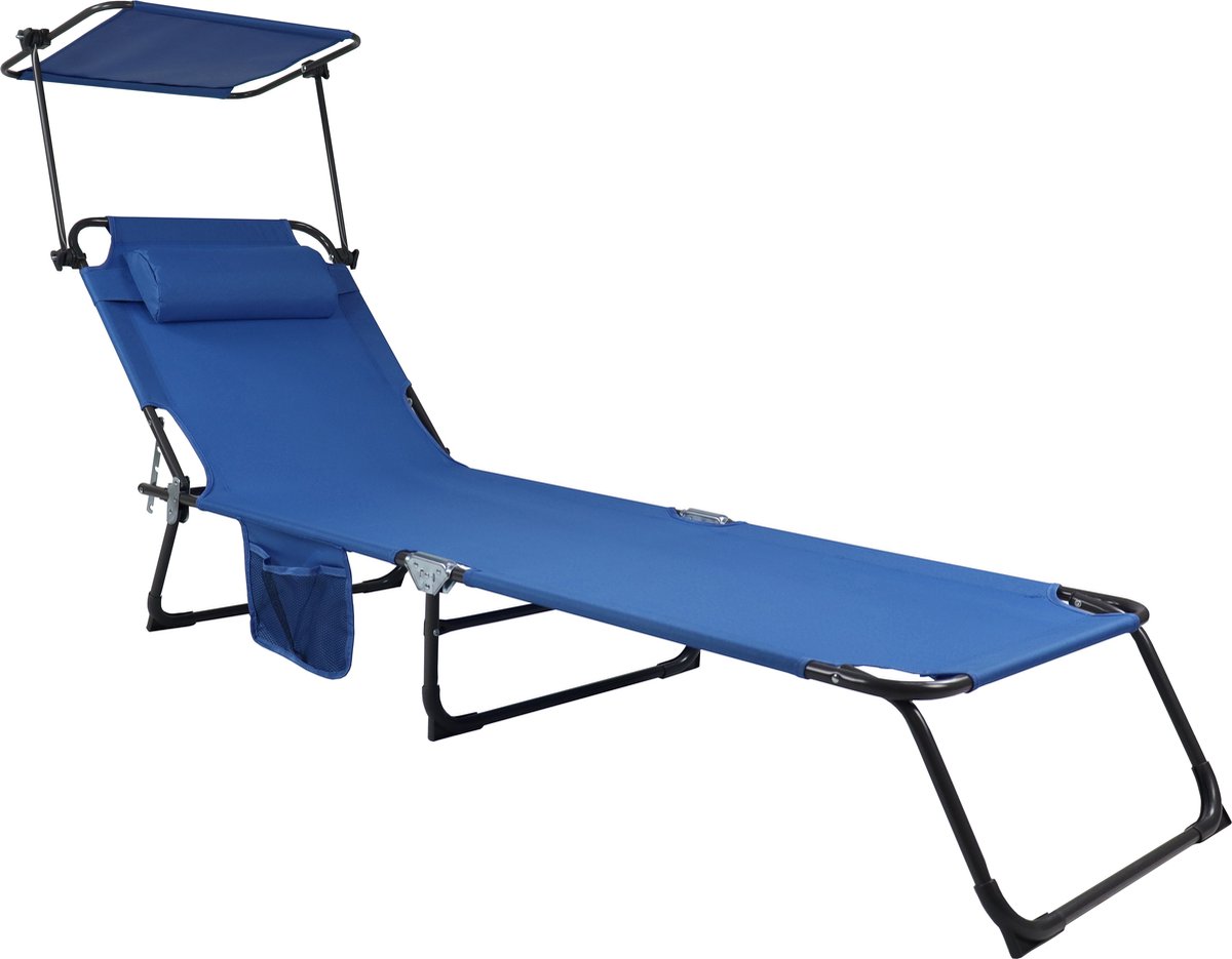 VCM grijze rotan ligstoelen set van 2, ligstoel, ligbed, tuinligstoelen, opvouwbare strandligstoel, verstelbare ligstoel, zonnebed, opvouwbare ligstoel met gezichtsopening, draagbare strandligstoel, ligstoel met kussen