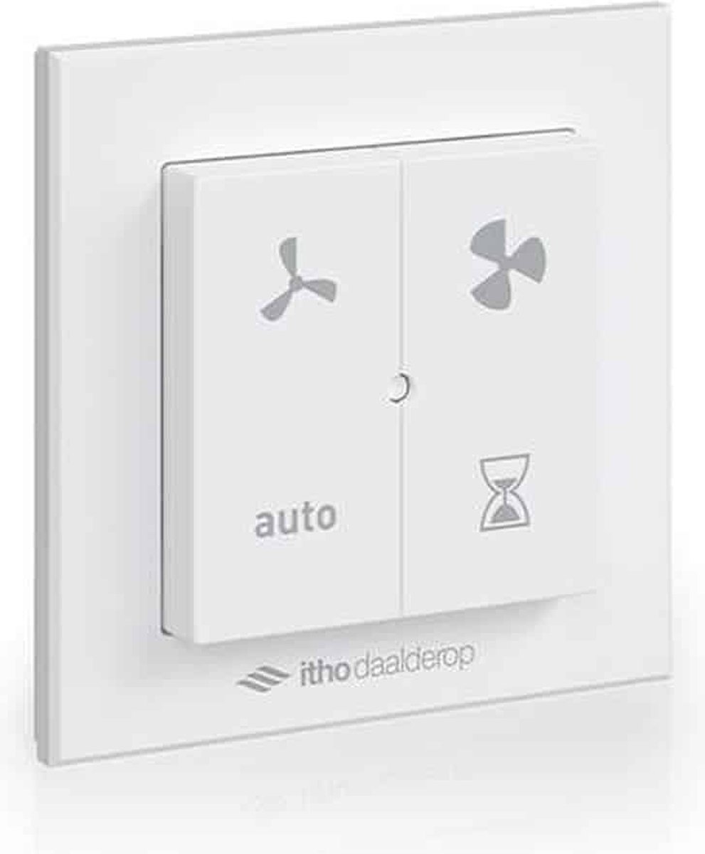 Itho Daalderop CVE-S eco fan ventilator box alles-in-1 pakket SE 325m3/h + vochtsensor + RFT-N auto - euro stekker — afbeelding 3